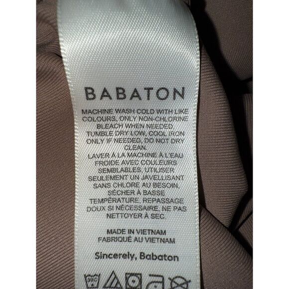 NWOT Babaton Contour Squareneck Romper Size Medium - Picture 8 of 12